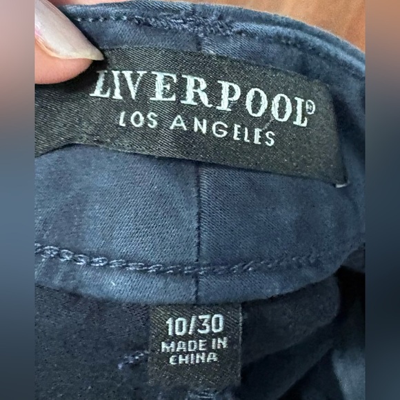 Liverpool Kelsey Trouser Short - Federal Navy - 10 - Picture 7 of 8